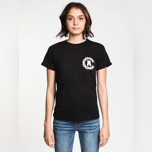 Crooks & Castles Black New Core Logo Short Sleeve T-Shirt Sz XS